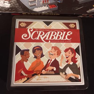 "BATTLESHIP" & "SCRABBLE" GAMES