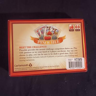 "MURDER MYSTERY AT THE THEATRE" & PINOCHLE