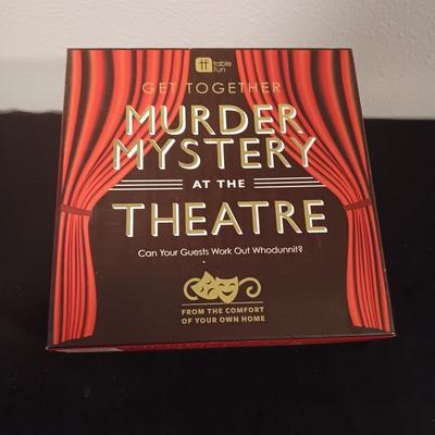 "MURDER MYSTERY AT THE THEATRE" & PINOCHLE