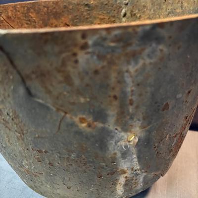 Vintage Cast Iron Flower Pot