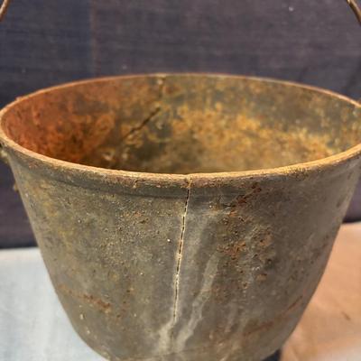 Vintage Cast Iron Flower Pot