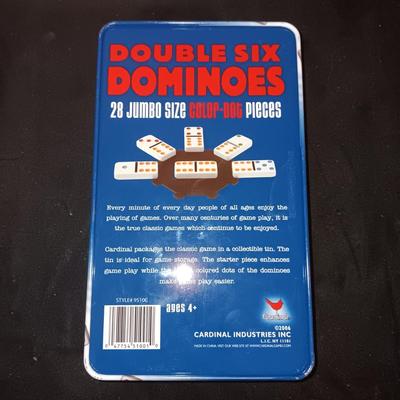 "SHAKESPEARE IN A BOX KING LEAR" & 'DOUBLE SIX DOMINOES" GAMES