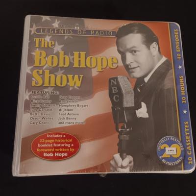 2 NEW "THE BOB HOPE SHOW" & LARRY KING "FAVORITE CLASSIC RADIO SHOWS" ON CASSETTE