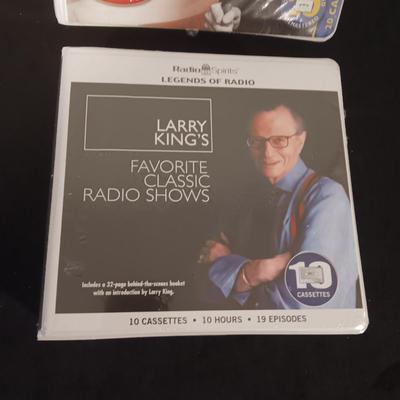 2 NEW "THE BOB HOPE SHOW" & LARRY KING "FAVORITE CLASSIC RADIO SHOWS" ON CASSETTE