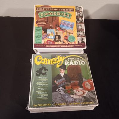 NEW COMEDY FROM THE GOLDEN AGE OF RADIO & OLD-TIME RADIO'S GREATEST COMEDIES ON CASSETTE