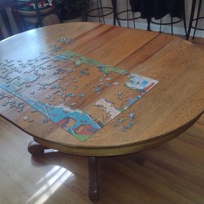 Vintage Oak Dining Table