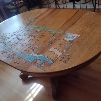 Vintage Oak Dining Table