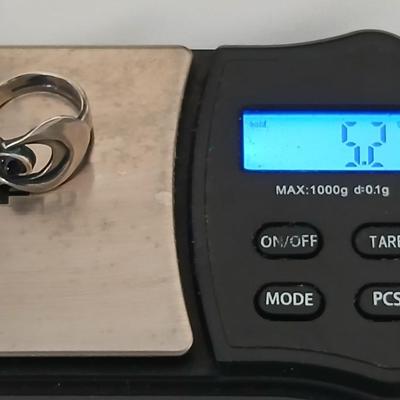 Nice Norway marked 925 signed ring - Size 5.5
