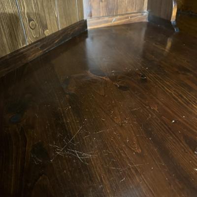 Two Ethan Allen Wood Shelves