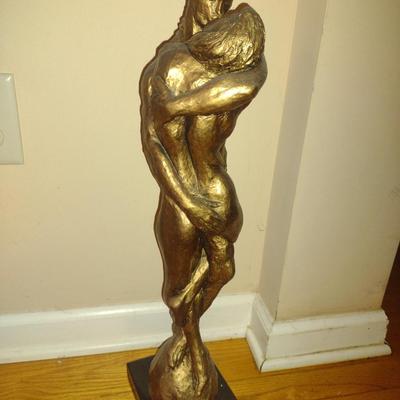 'Body and Soul' Sculpture by Jerome Cox Produced by Austin Productions- Approx 24 1/4" Tall