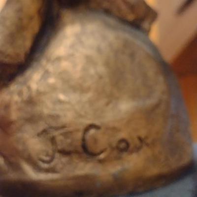 'Body and Soul' Sculpture by Jerome Cox Produced by Austin Productions- Approx 24 1/4" Tall