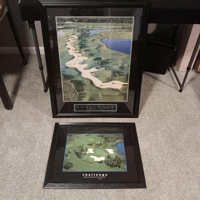 MOTIVATIONAL, INSPIRATIONAL FRAMED POSTERS "CHALLENGE""