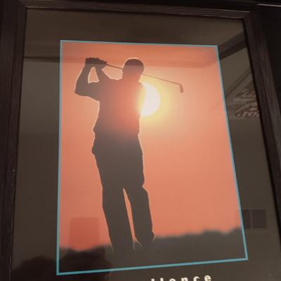 MOTIVATIONAL, INSPIRATIONAL FRAMED POSTERS "EXCELLENCE" & "WORKING TOGETHER"