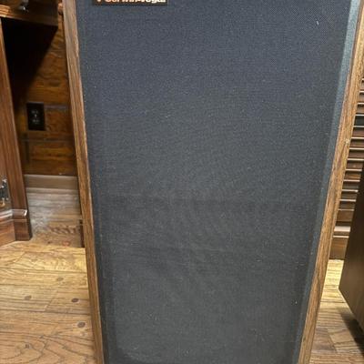 Two Vintage Cerwin-Vega Floor Speakers
