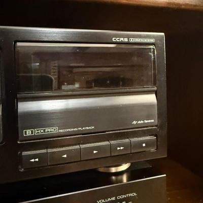 Vintage Kenwood KR-V6020 Stereo Receiver & KX-W6040 Dual Cassette Deck