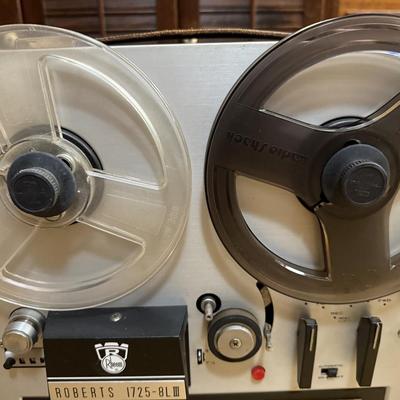 Vintage Roberts 1725 BLM Reel-to-Reel & 8 Track Player