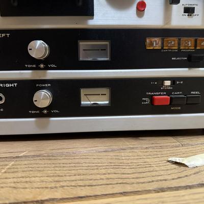 Vintage Roberts 1725 BLM Reel-to-Reel & 8 Track Player