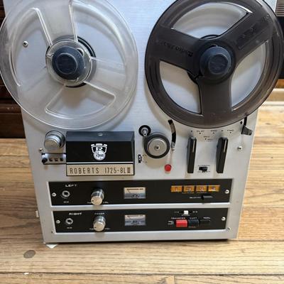 Vintage Roberts 1725 BLM Reel-to-Reel & 8 Track Player