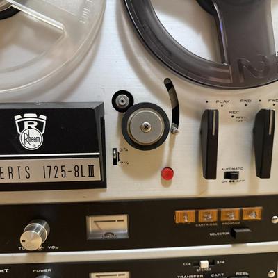 Vintage Roberts 1725 BLM Reel-to-Reel & 8 Track Player