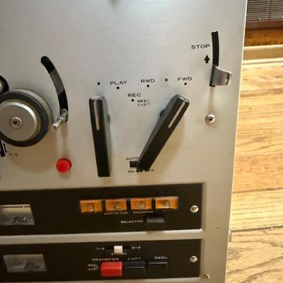 Vintage Roberts 1725 BLM Reel-to-Reel & 8 Track Player