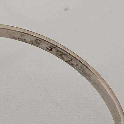 Sterling silver Spanish wave cuff with earrings