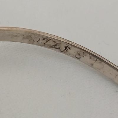 Sterling silver Spanish wave cuff with earrings