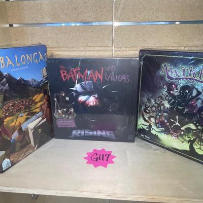 G117-Board Game Lot