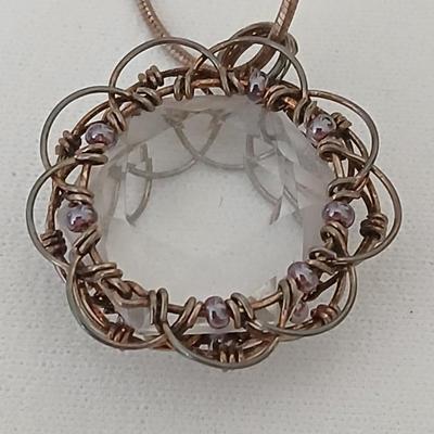 13" 925 Sterling Silver chain with pendant