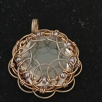13" 925 Sterling Silver chain with pendant