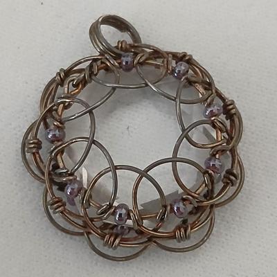 13" 925 Sterling Silver chain with pendant