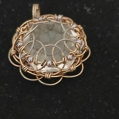13" 925 Sterling Silver chain with pendant