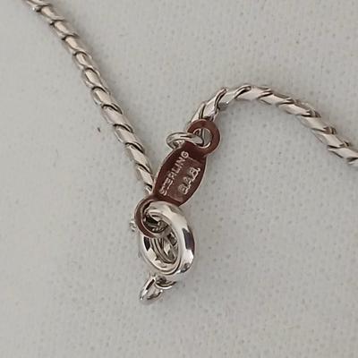 8" .925 925 sterling chain necklace