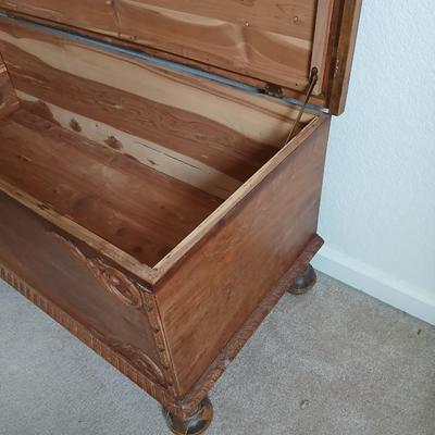 Cedar Craft MFG, Cedar chest made in Cedar Rapids Iowa, April 14, 1932 No. 215-45