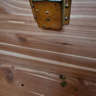 Cedar Craft MFG, Cedar chest made in Cedar Rapids Iowa, April 14, 1932 No. 215-45