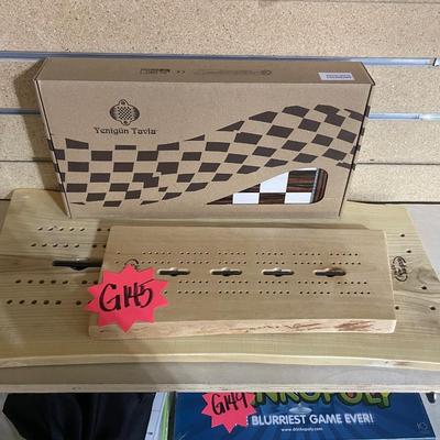 G145-‘Wood from the Hood’ Cribbage Boards