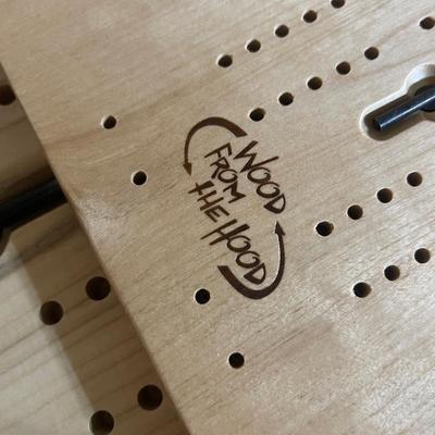 G145-‘Wood from the Hood’ Cribbage Boards