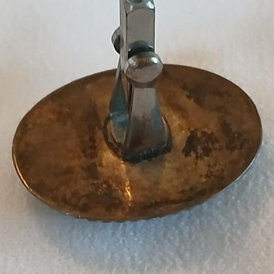 Snowflake Obsidian cufflinks and tie clip sterling silver