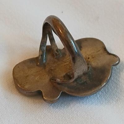 Vintage Sterling Silver 925 Native American Turquoise Ring