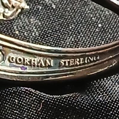 Sterling Silver Vintage spoon ring handmade ring from a spoon Gorham sterling marked - size 5