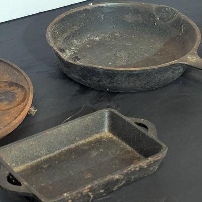 Jotul Made In Norway & Old Mountain & USA Cast Iron Pans