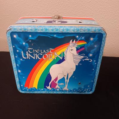 VINTAGE LUNCH BOX "THE LAST UNICORN"