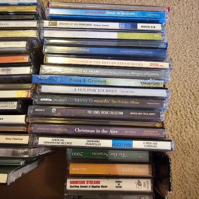 Sony boom box CD R/RW Cassette, AM/FM with a variety of CD'S and a few cassette tapes