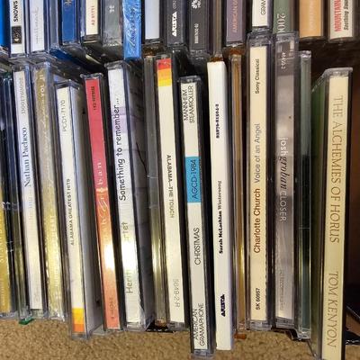 Sony boom box CD R/RW Cassette, AM/FM with a variety of CD'S and a few cassette tapes