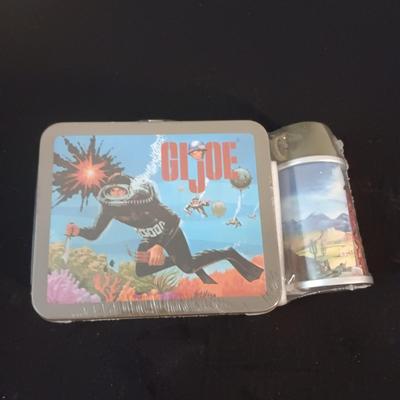 NIB FUNKO POP! "AQUAMAN" & NEW GI JOE LIMITED EDITION SMALLER LUNCH BOX W/THERMOS