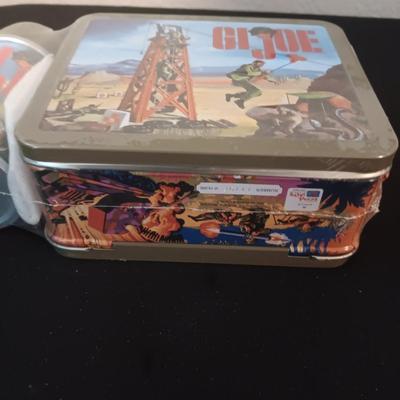 NIB FUNKO POP! "AQUAMAN" & NEW GI JOE LIMITED EDITION SMALLER LUNCH BOX W/THERMOS