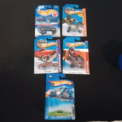 5 SEALED HOT WHEELS