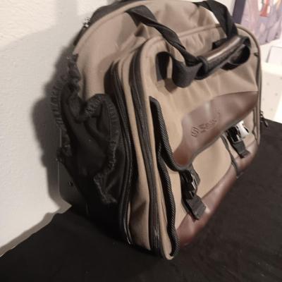 SAMSONITE CANVAS TRAVEL BAG ON WHEELS