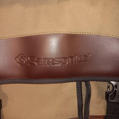 SAMSONITE CANVAS TRAVEL BAG ON WHEELS