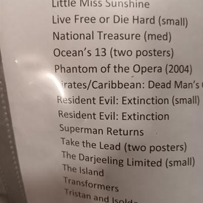 24 MOVIE POSTERS