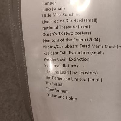 24 MOVIE POSTERS